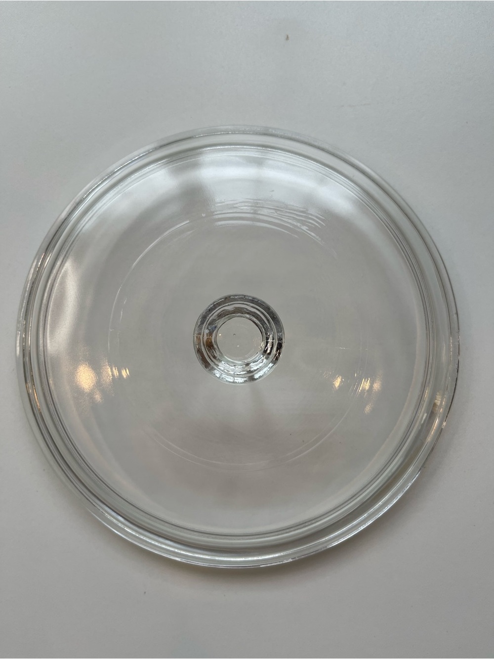 Pyrex P-83-C Clear Glass Replacement Casserole Lid CorningWare Vintage